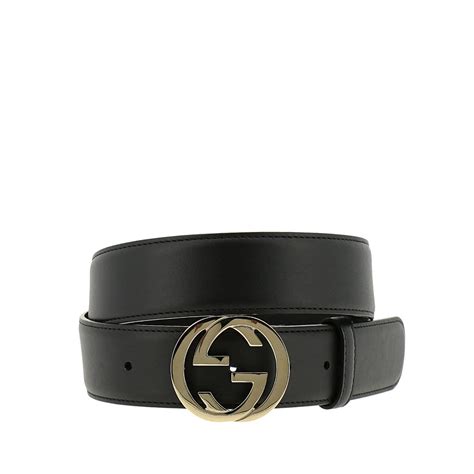 cintura gucci nera femminile